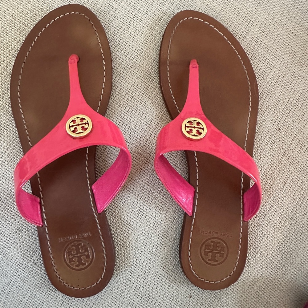 Tory Burch Vibrant Pink Sandals